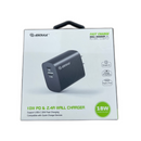 Wall adapter 18w for USB & USB C