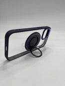 iPhone 15 Clear Case “Purple Trim”