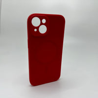 Rubber magsafe case red