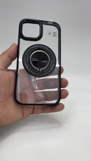 iPhone 15 Clear Case “Black Trim”